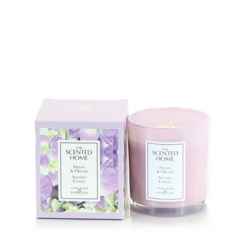 Freesia & Orchid Scented Jar Candle